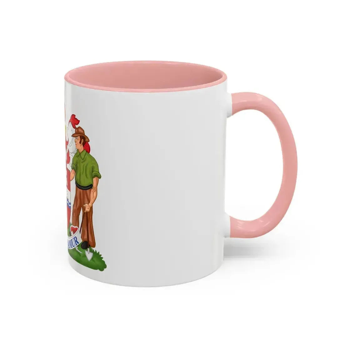 Coat of Arms Darwin Australia - Accent Coffee Mug - Go Mug Yourself