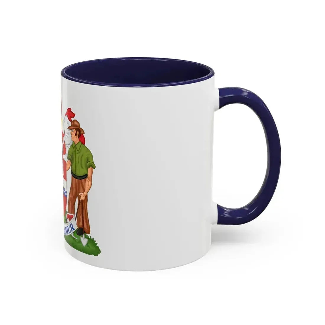 Coat of Arms Darwin Australia - Accent Coffee Mug - Go Mug Yourself