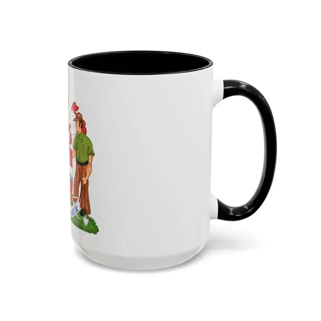Coat of Arms Darwin Australia - Accent Coffee Mug - Go Mug Yourself