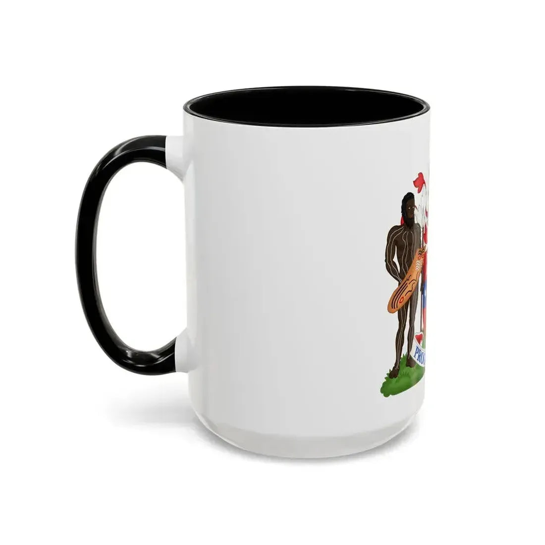 Coat of Arms Darwin Australia - Accent Coffee Mug - Go Mug Yourself