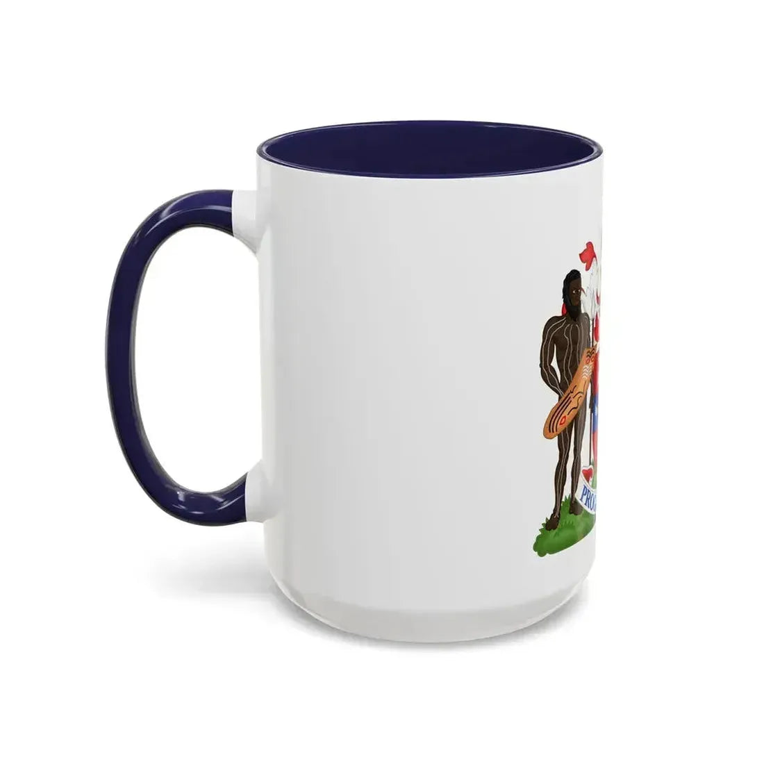 Coat of Arms Darwin Australia - Accent Coffee Mug - Go Mug Yourself