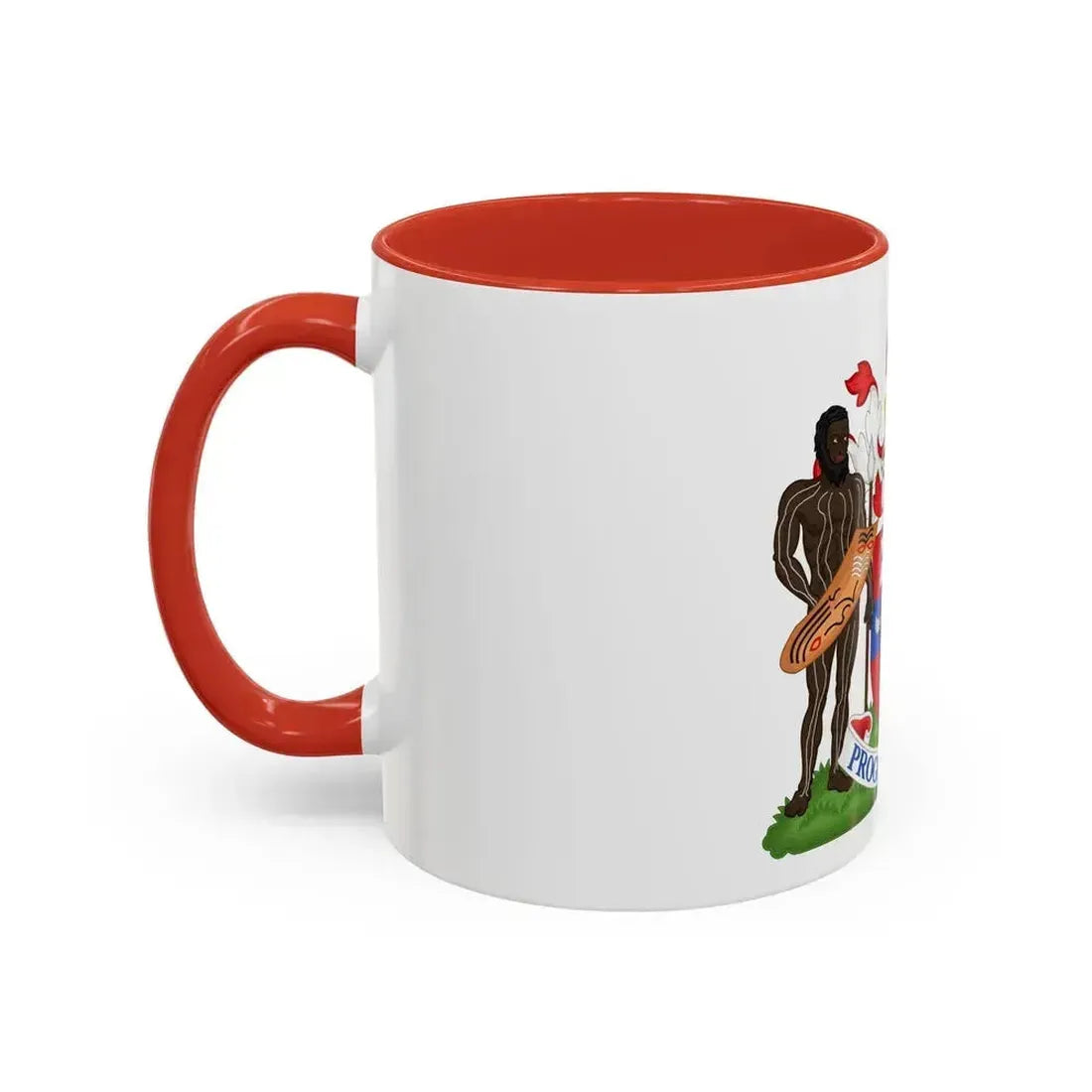 Coat of Arms Darwin Australia - Accent Coffee Mug - Go Mug Yourself