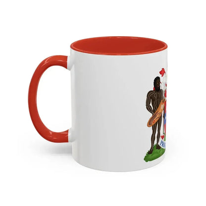 Coat of Arms Darwin Australia - Accent Coffee Mug - Go Mug Yourself