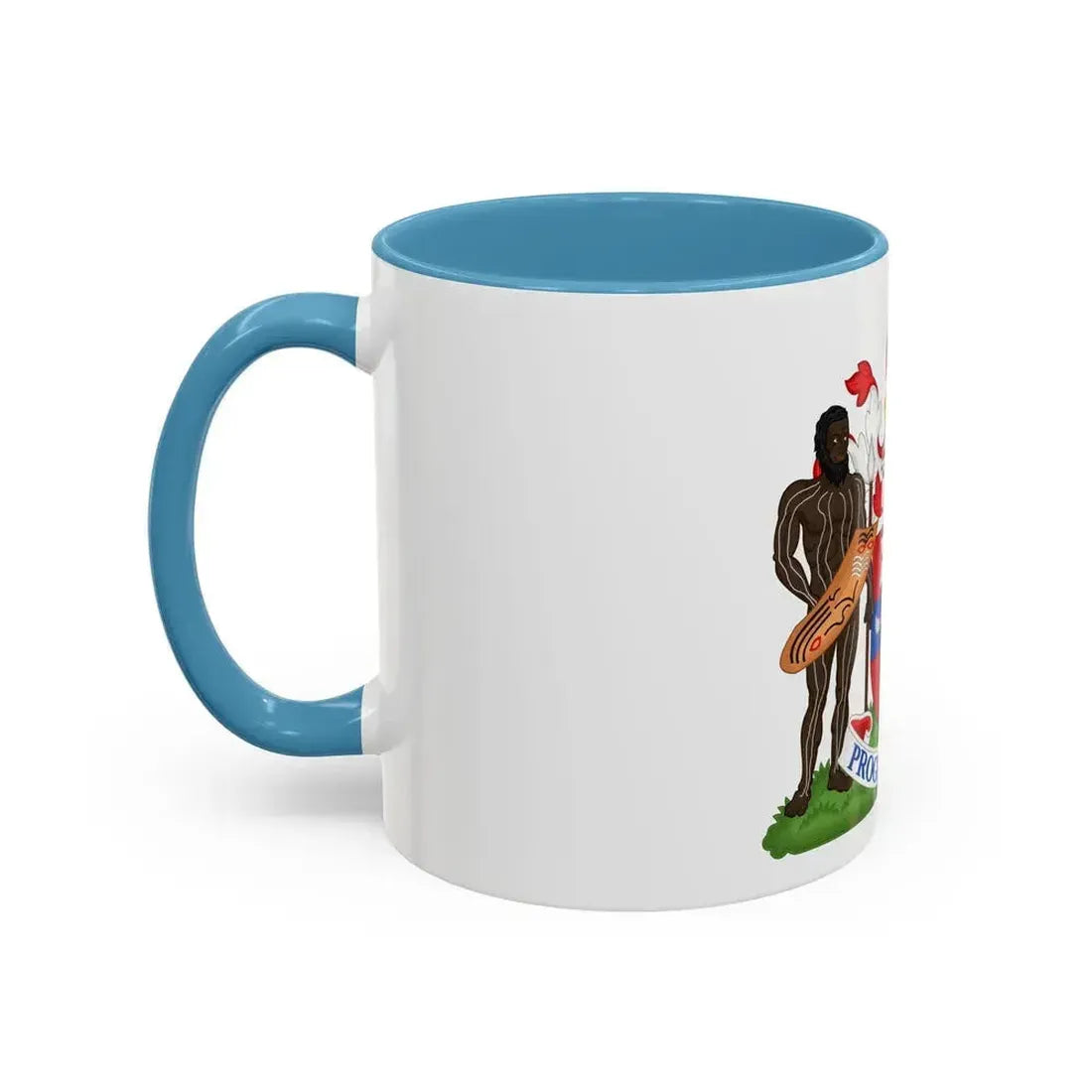 Coat of Arms Darwin Australia - Accent Coffee Mug - Go Mug Yourself