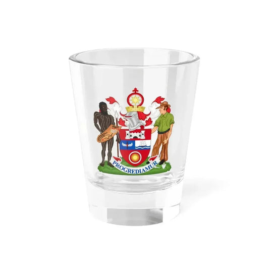 Coat of Arms Darwin Australia - Shot Glass 1.5oz 1.5oz - Go Mug Yourself