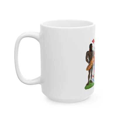 Coat of Arms Darwin Australia - White Coffee Mug-Go Mug Yourself