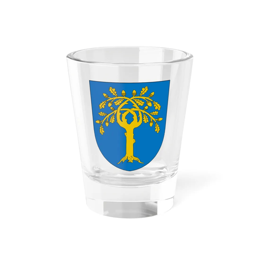 Coat of arms Della Rovere (Italy) (Coat of Arms) Shot Glass 1.5oz 1.5oz - Go Mug Yourself