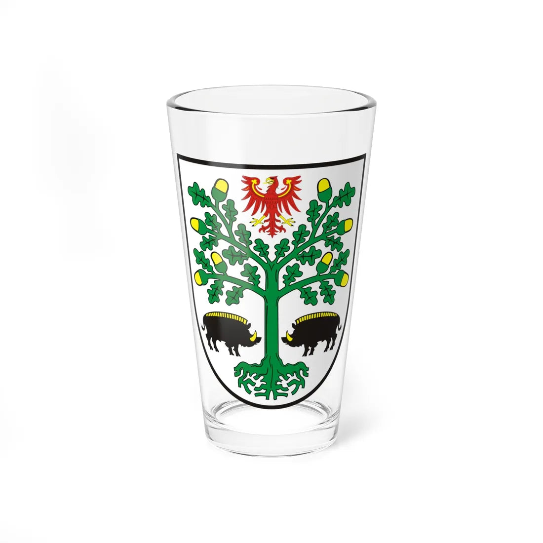 Coat of Arms Eberswalde (Germany) (Coat of Arms) Pint Glass 16oz 16oz - Go Mug Yourself