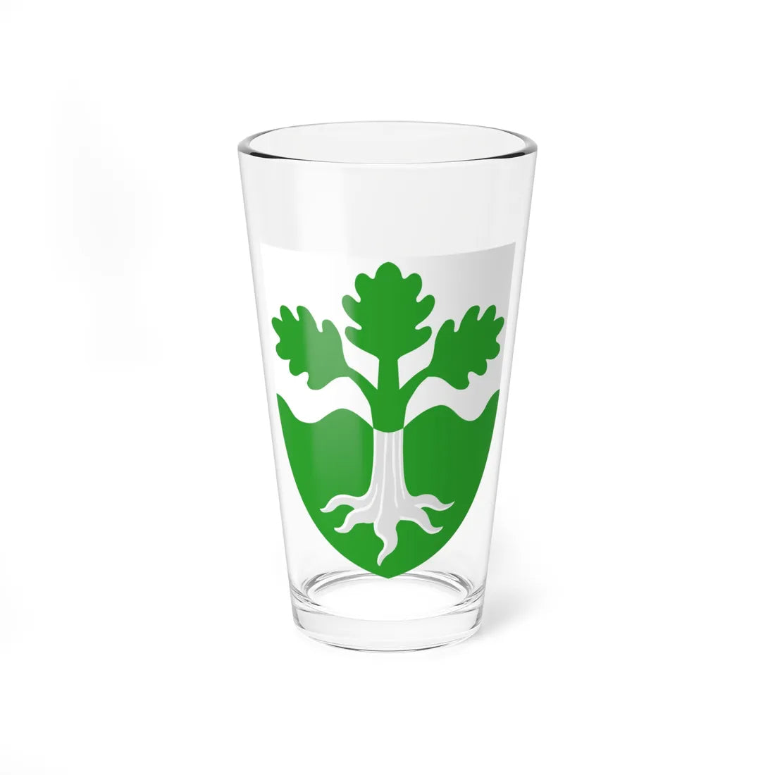 Coat of arms Egedal (Denmark) (Coat of Arms) Pint Glass 16oz - Go Mug Yourself