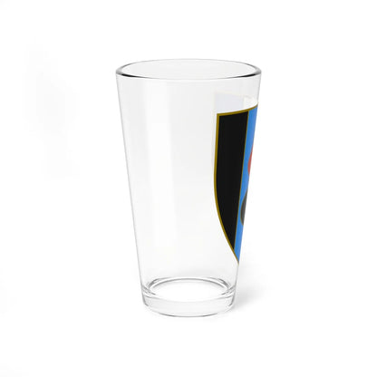 Coat of arms for Army Assembly Area (Denmark) (Coat of Arms) Pint Glass 16oz - Go Mug Yourself