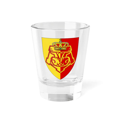 Coat of arms for Danish Life Regiment (Denmark) (Coat of Arms) Shot Glass 1.5oz 1.5oz - Go Mug Yourself