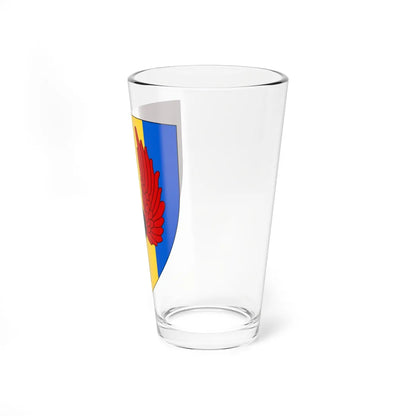 Coat of arms for Jutlandic Air Defence Regiment (Denmark) (Coat of Arms) Pint Glass 16oz - Go Mug Yourself