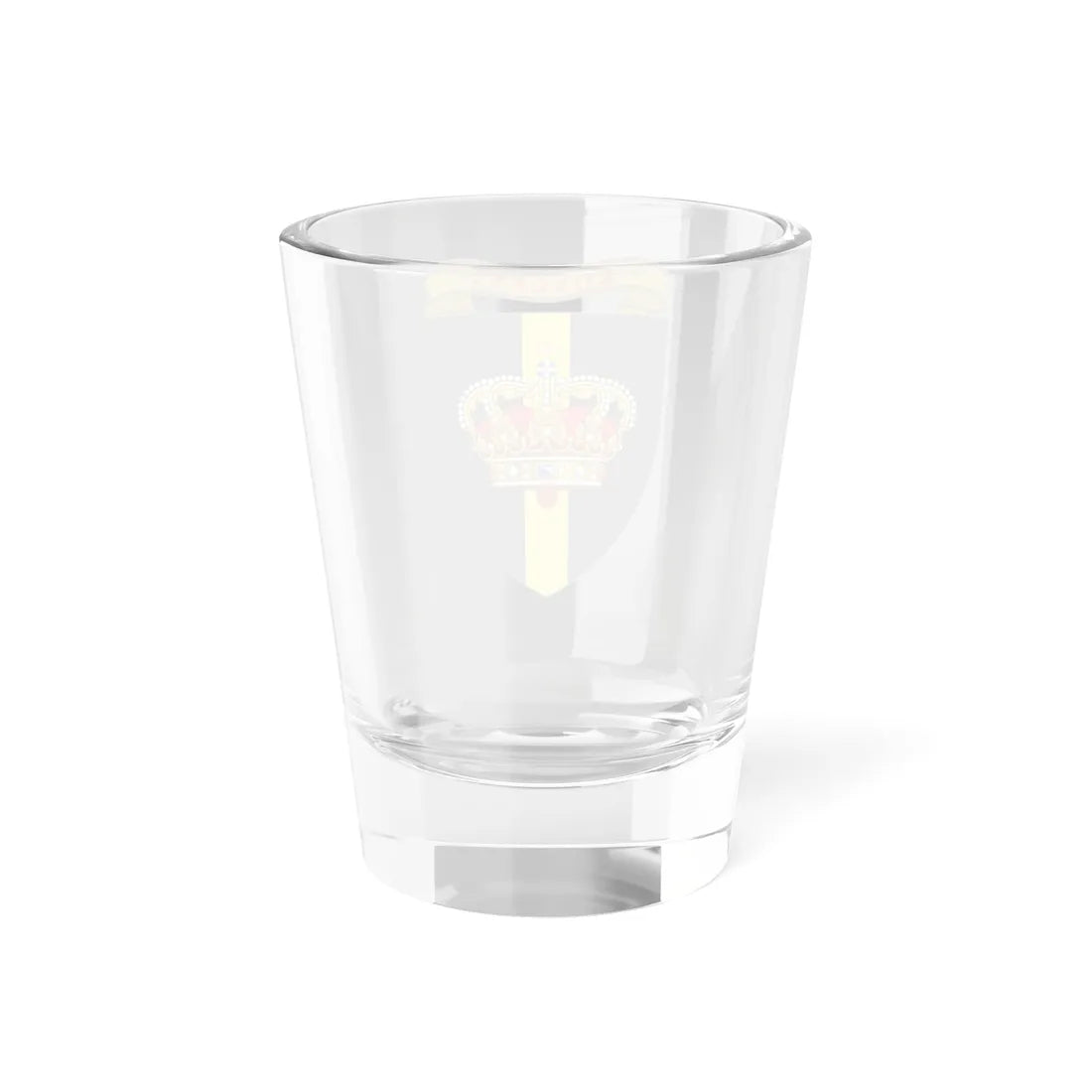 Coat of arms for Kings Regiment of Foot (Denmark) (Coat of Arms) Shot Glass 1.5oz - Go Mug Yourself