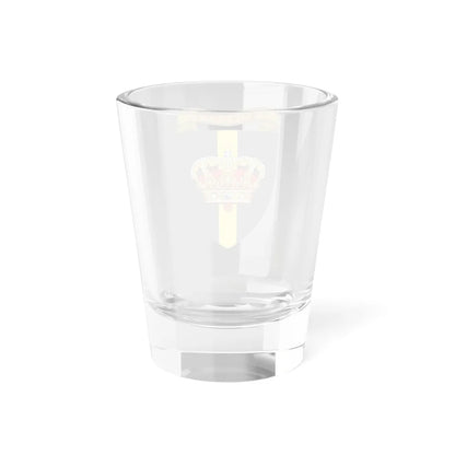 Coat of arms for Kings Regiment of Foot (Denmark) (Coat of Arms) Shot Glass 1.5oz - Go Mug Yourself