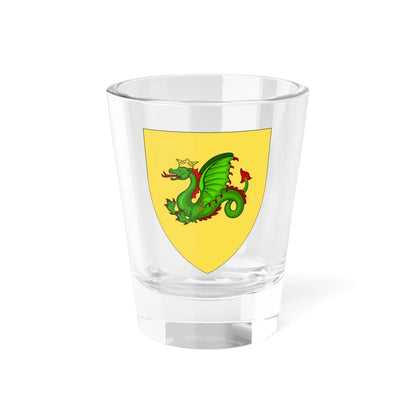 Coat of arms for Lolland Regiment of Foot (Denmark) (Coat of Arms) Shot Glass 1.5oz 1.5oz - Go Mug Yourself