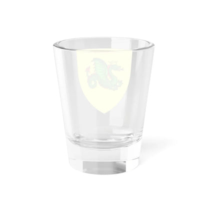 Coat of arms for Lolland Regiment of Foot (Denmark) (Coat of Arms) Shot Glass 1.5oz - Go Mug Yourself