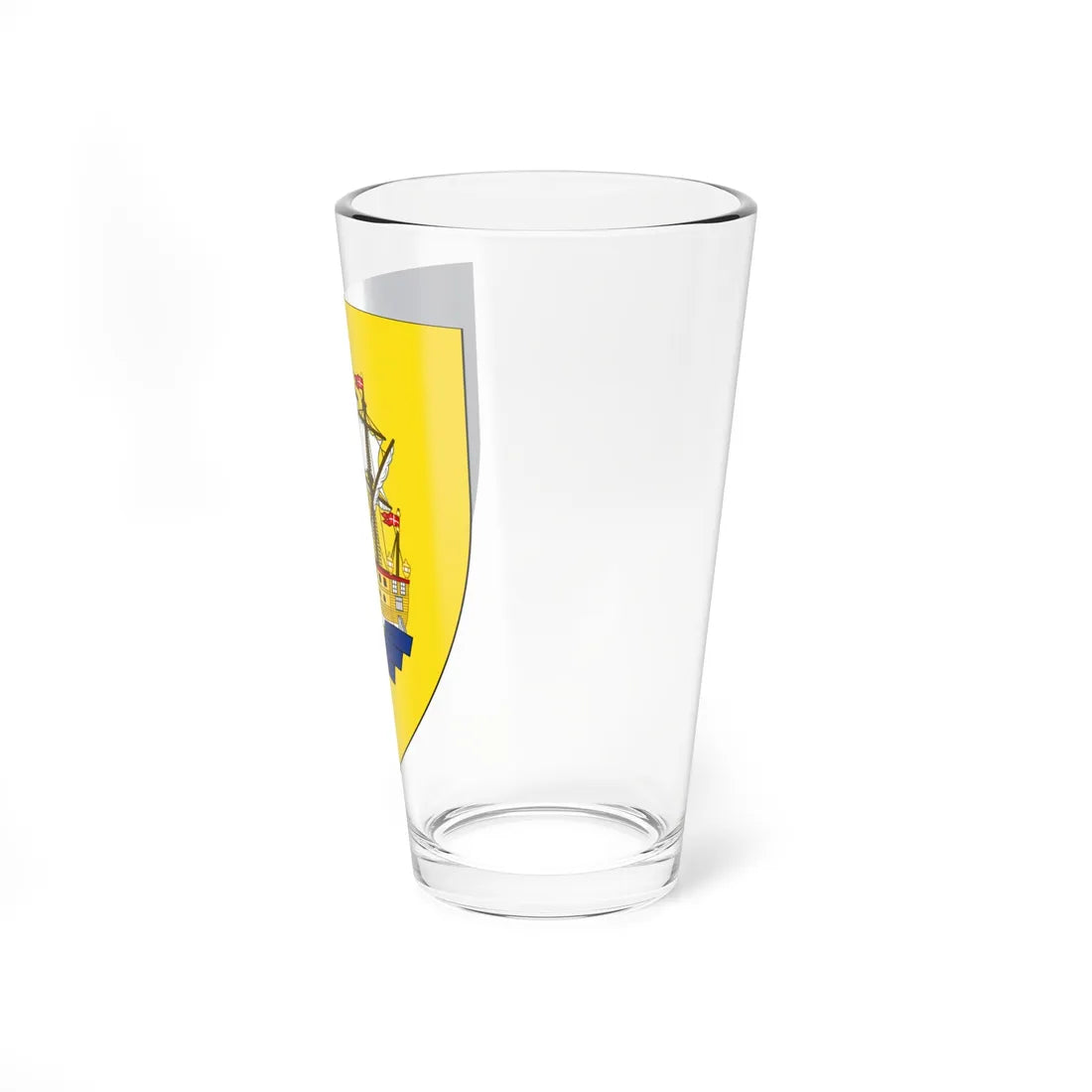 Coat of arms for Marine Regiment (Denmark) (Coat of Arms) Pint Glass 16oz - Go Mug Yourself