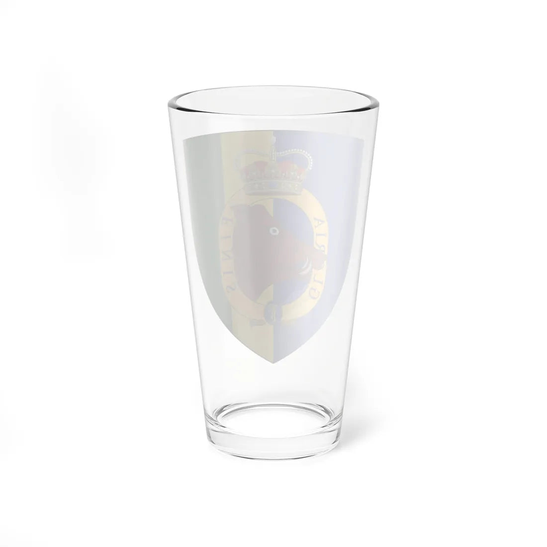 Coat of arms for Princes Life Regiment (Denmark) (Coat of Arms) Pint Glass 16oz - Go Mug Yourself