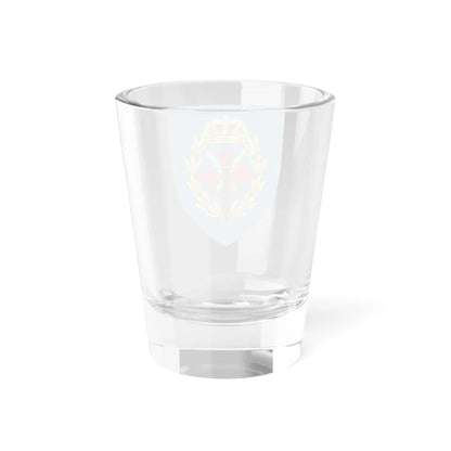 Coat of arms for Signal School Denmark (Denmark) (Coat of Arms) Shot Glass 1.5oz - Go Mug Yourself