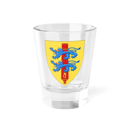 Coat of arms for Southern Jutland Artillery Regiment (Denmark) (Coat of Arms) Shot Glass 1.5oz 1.5oz - Go Mug Yourself