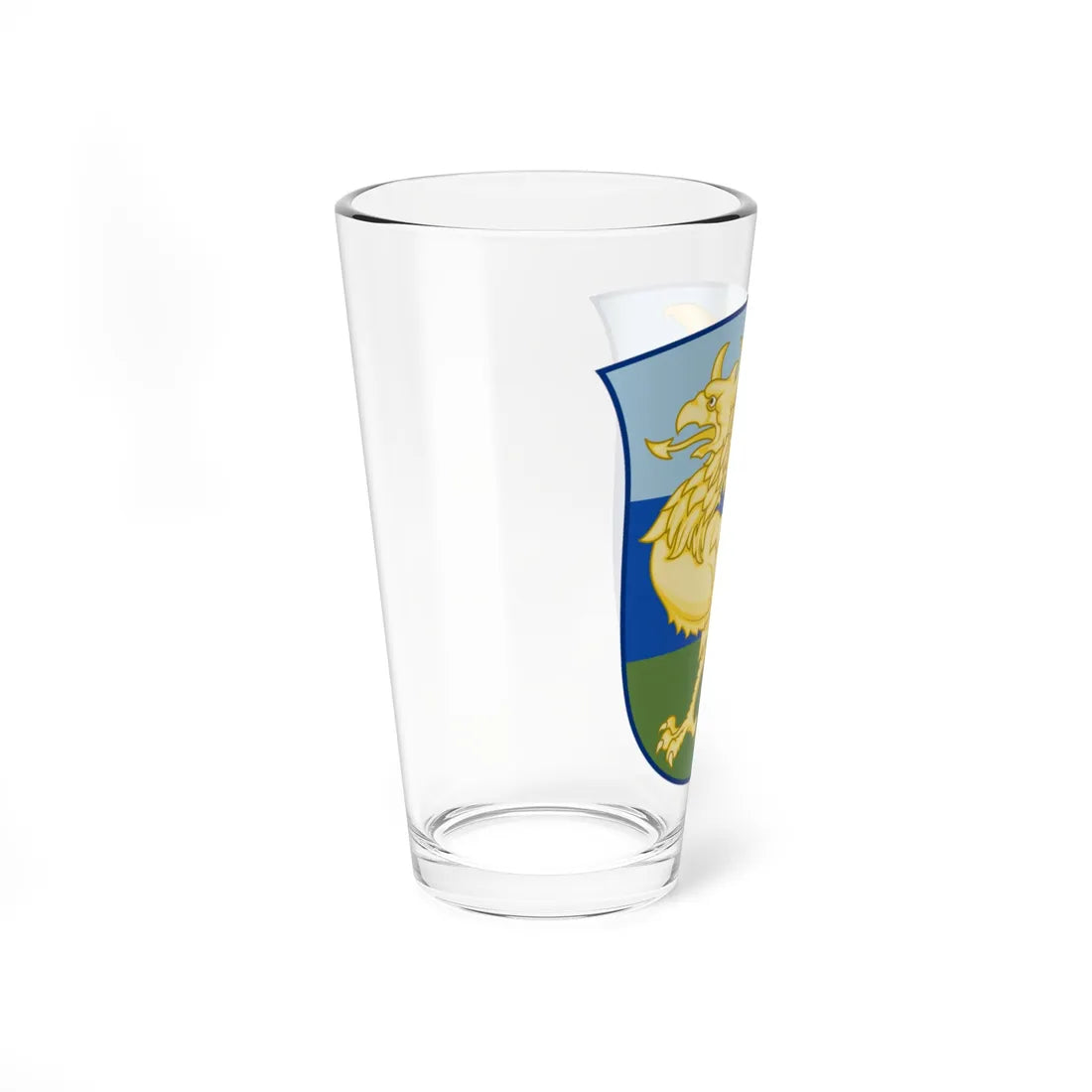 Coat of arms for the Bornholm Home Guard (Denmark) (Coat of Arms) Pint Glass 16oz - Go Mug Yourself