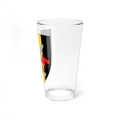 Coat of arms for the Jutlandic Signal Regiment (Denmark) (Coat of Arms) Pint Glass 16oz - Go Mug Yourself