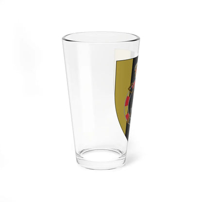 Coat of arms for the Zealandic Engineer Regiment (Denmark) (Coat of Arms) Pint Glass 16oz - Go Mug Yourself