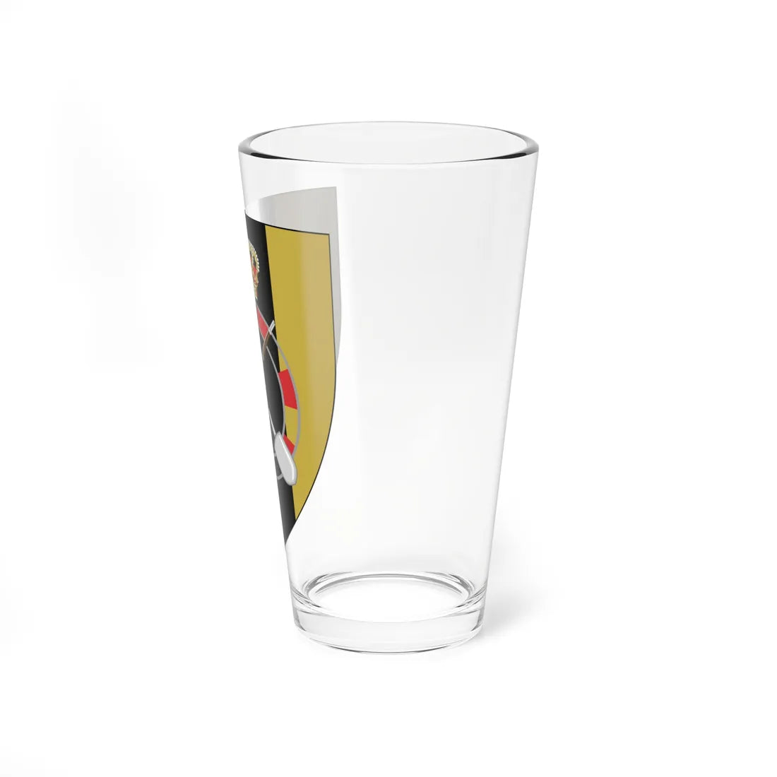 Coat of arms for the Zealandic Engineer Regiment (Denmark) (Coat of Arms) Pint Glass 16oz - Go Mug Yourself