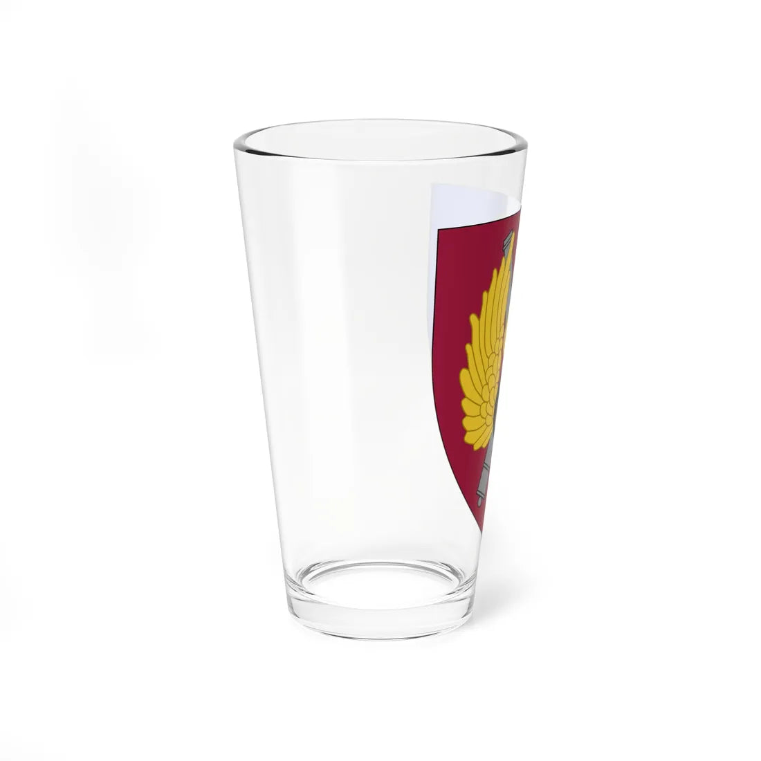 Coat of arms for Zealand Air Defence Regiment (Denmark) (Coat of Arms) Pint Glass 16oz - Go Mug Yourself