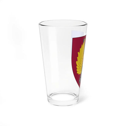 Coat of arms for Zealand Air Defence Regiment (Denmark) (Coat of Arms) Pint Glass 16oz - Go Mug Yourself