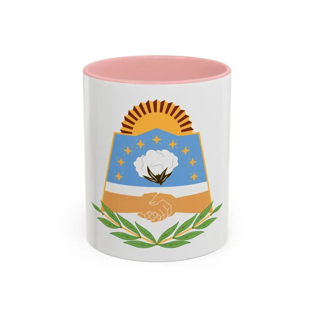 Coat of Arms Formosa Argentina - Accent Coffee Mug 11oz Pink - Go Mug Yourself