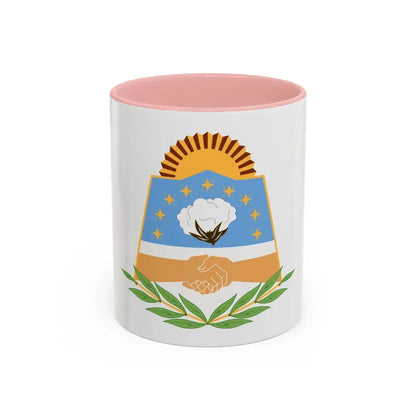 Coat of Arms Formosa Argentina - Accent Coffee Mug 11oz Pink - Go Mug Yourself