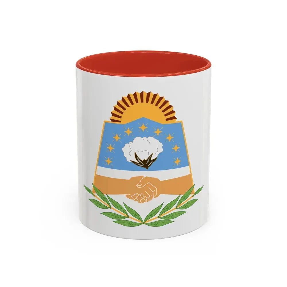Coat of Arms Formosa Argentina - Accent Coffee Mug 11oz Red - Go Mug Yourself