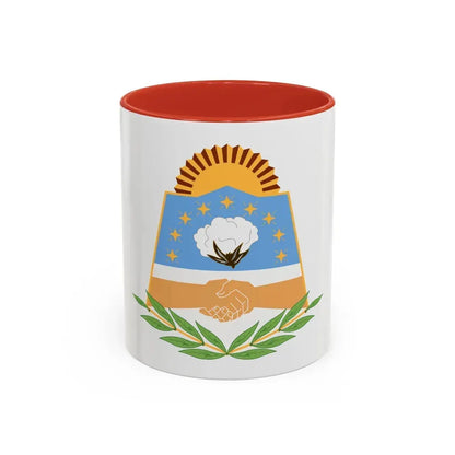 Coat of Arms Formosa Argentina - Accent Coffee Mug 11oz Red - Go Mug Yourself
