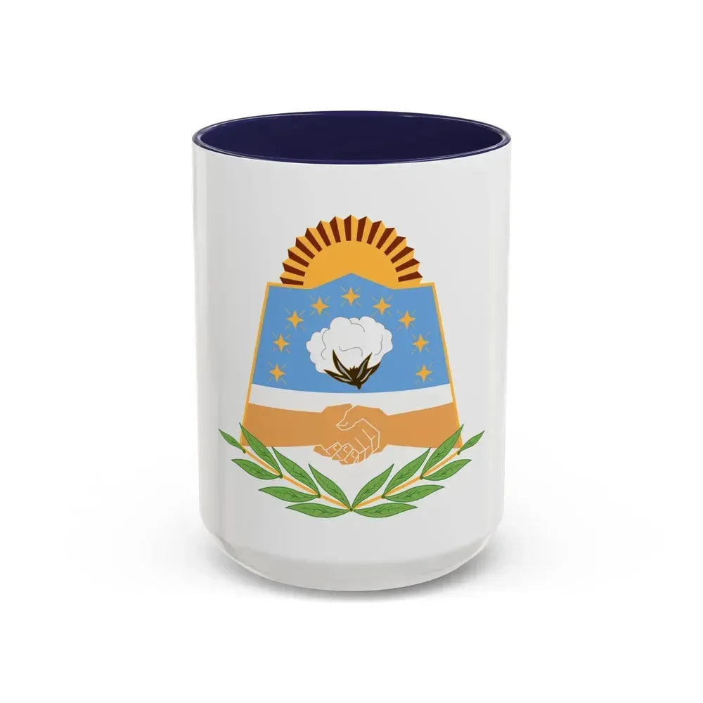 Coat of Arms Formosa Argentina - Accent Coffee Mug 15oz Navy - Go Mug Yourself