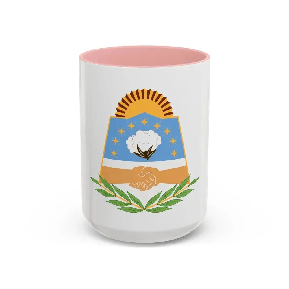 Coat of Arms Formosa Argentina - Accent Coffee Mug 15oz Pink - Go Mug Yourself