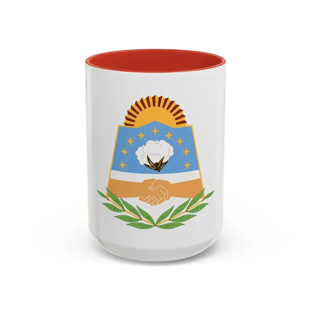 Coat of Arms Formosa Argentina - Accent Coffee Mug 15oz Red - Go Mug Yourself