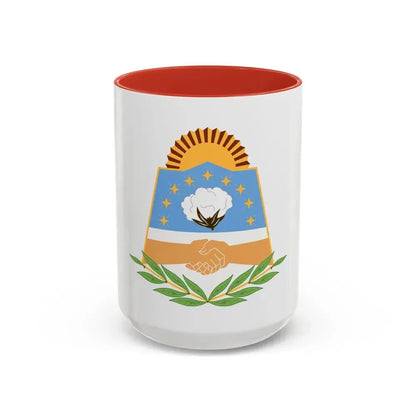Coat of Arms Formosa Argentina - Accent Coffee Mug 15oz Red - Go Mug Yourself