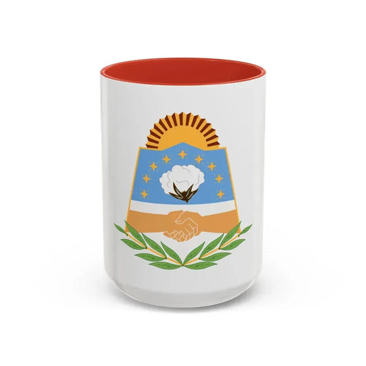 Coat of Arms Formosa Argentina - Accent Coffee Mug 15oz Red - Go Mug Yourself