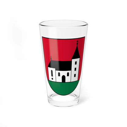 Coat of arms Grieskirchen (Austria) (Coat of Arms) Pint Glass 16oz 16oz - Go Mug Yourself
