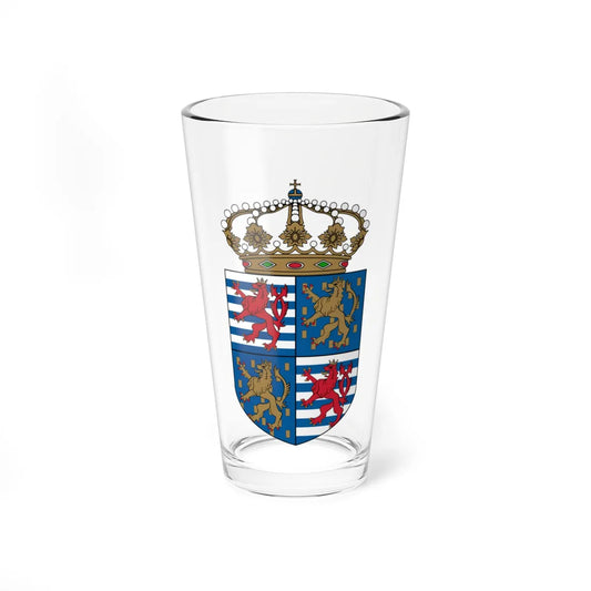 Coat of arms Henri I of Luxembourg Lesser (Luxembourg) (Coat of Arms) Pint Glass 16oz 16oz - Go Mug Yourself