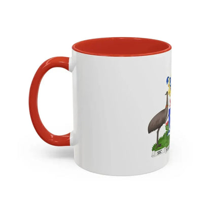 Coat of Arms Hobart Australia - Accent Coffee Mug - Go Mug Yourself