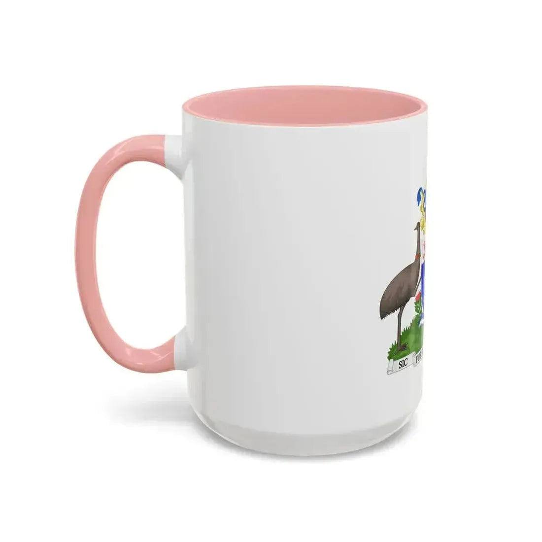 Coat of Arms Hobart Australia - Accent Coffee Mug - Go Mug Yourself