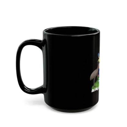 Coat of Arms Hobart Australia - Black Coffee Mug - Go Mug Yourself