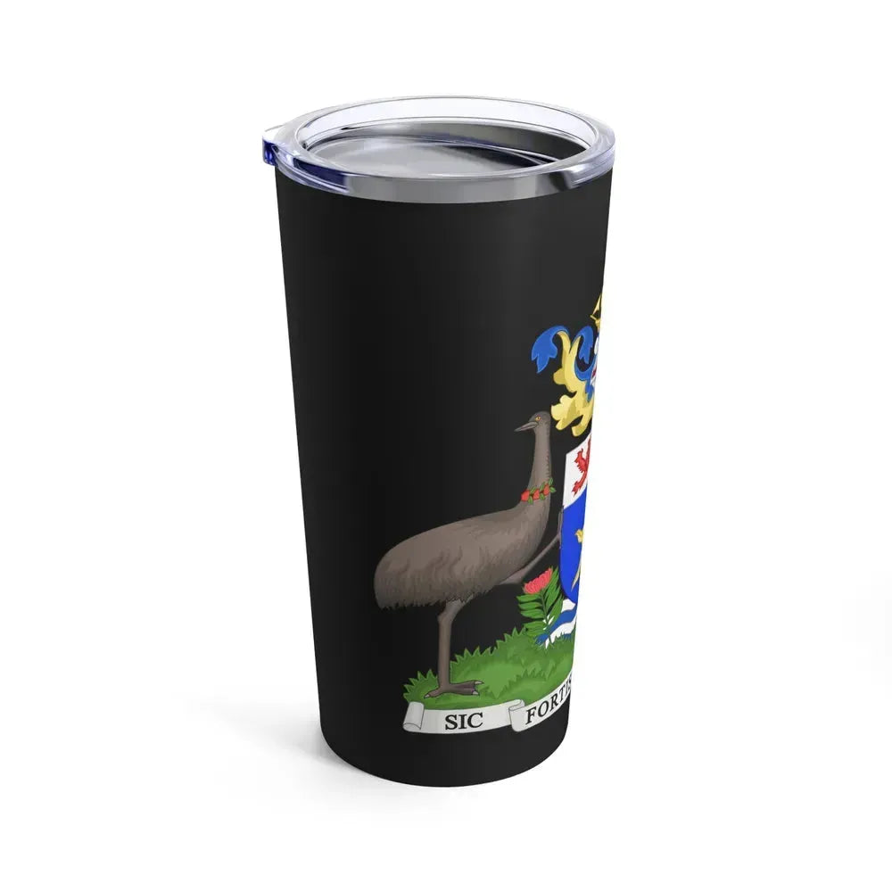 Coat of Arms Hobart Australia - Tumbler 20oz - Go Mug Yourself