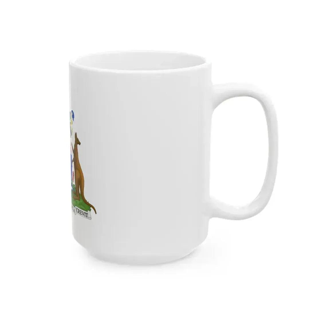 Coat of Arms Hobart Australia - White Coffee Mug - Go Mug Yourself