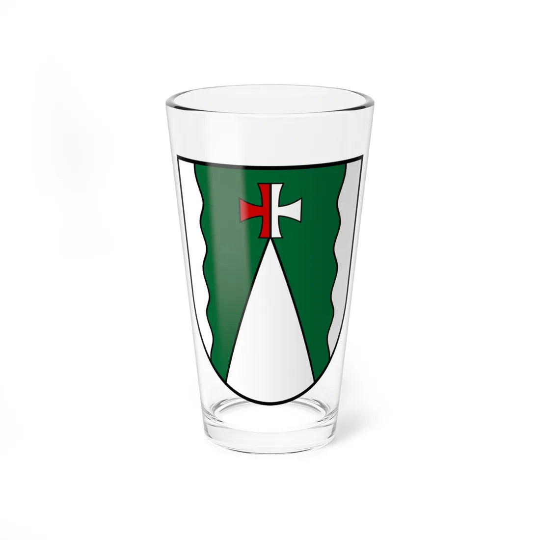 Coat of arms Hofkirchen im Traunkreis (Austria) (Coat of Arms) Pint Glass 16oz 16oz - Go Mug Yourself