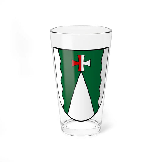 Coat of arms Hofkirchen im Traunkreis (Austria) (Coat of Arms) Pint Glass 16oz 16oz - Go Mug Yourself