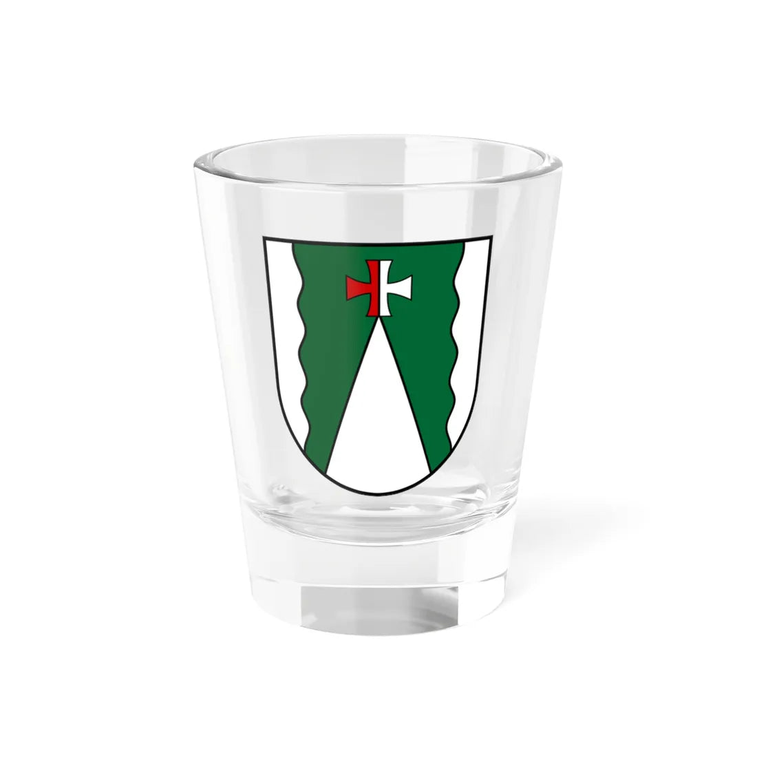 Coat of arms Hofkirchen im Traunkreis (Austria) (Coat of Arms) Shot Glass 1.5oz 1.5oz - Go Mug Yourself