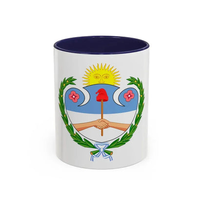 Coat of Arms Jujuy Argentina - Accent Coffee Mug 11oz Navy - Go Mug Yourself